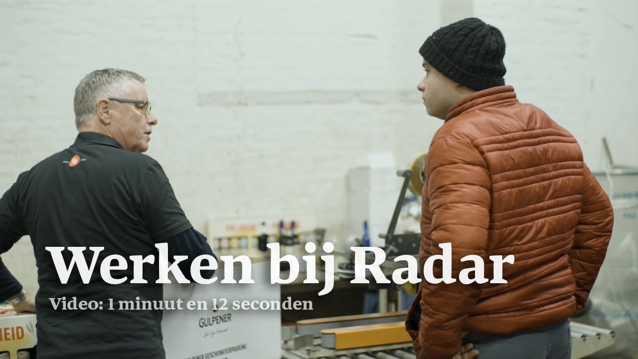 Werken bij Radar